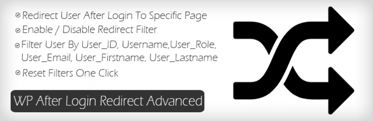 After Login Redirect