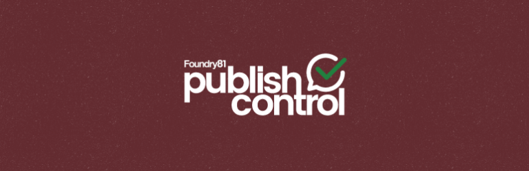 Publish Control