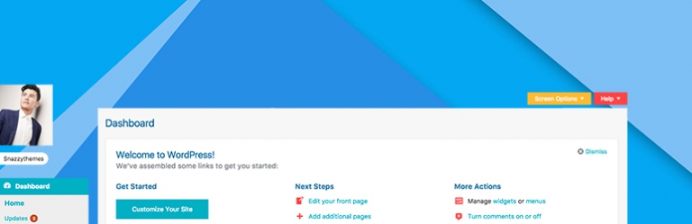 SnazzyAdmin WP Admin Theme