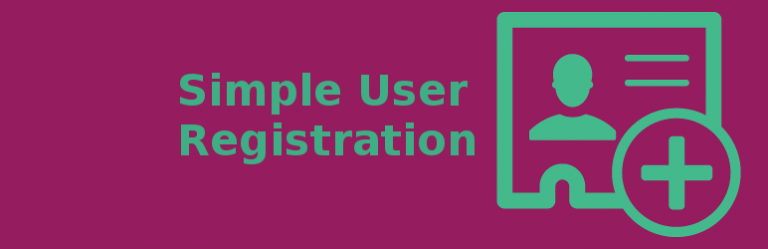 Simple User Register Form