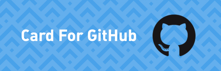 Card For GitHub