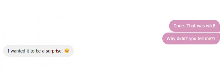 Cloudburst Messenger Bubbles