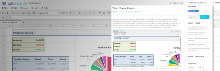 TotalSheets For WP