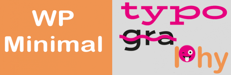 Wp Minimal Typography