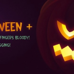 Flying Pumpkins screaming Halloween are ready for your Wordpress Site.