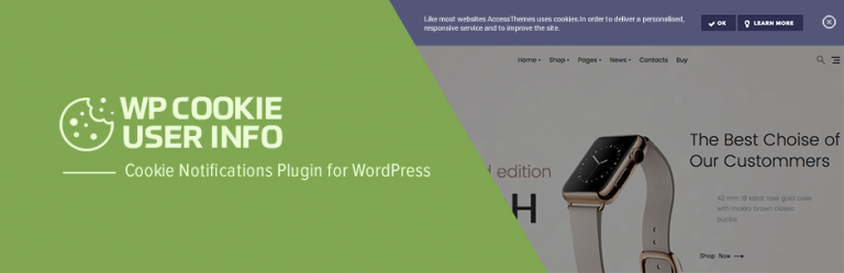 Cookie Notification Plugin for WordPress – WP Cookie User Info