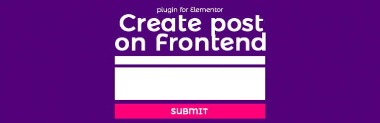 Frontend Post for Elementor