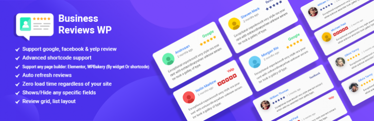 Widget for Google Reviews